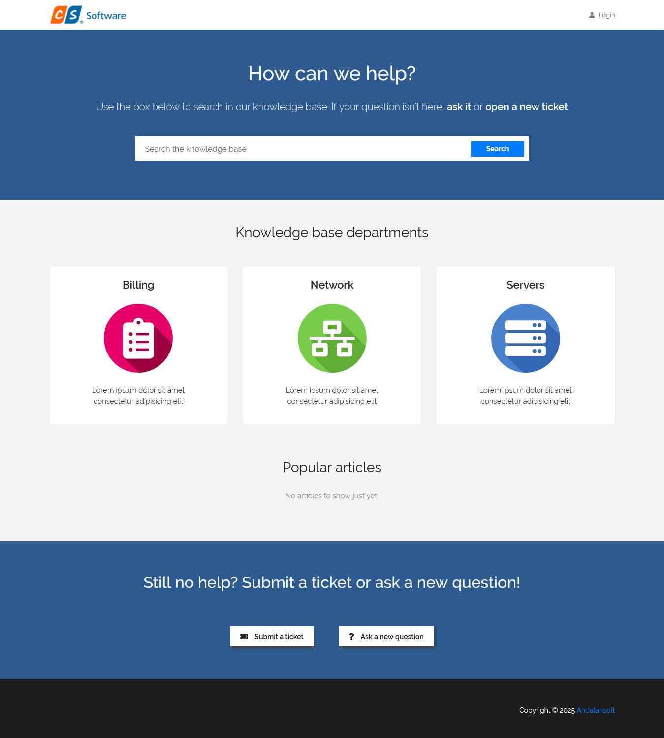 Helpdesk Management System